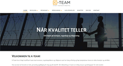 Desktop Screenshot of k-team.no
